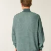 Boxy-Pullover mit Viertelreißverschluss Boxy-Pullover mit Viertelreißverschluss