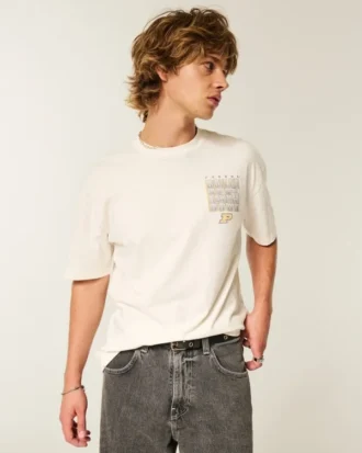 Boxy Purdue University Boilermakers Grafik-T-Shirt