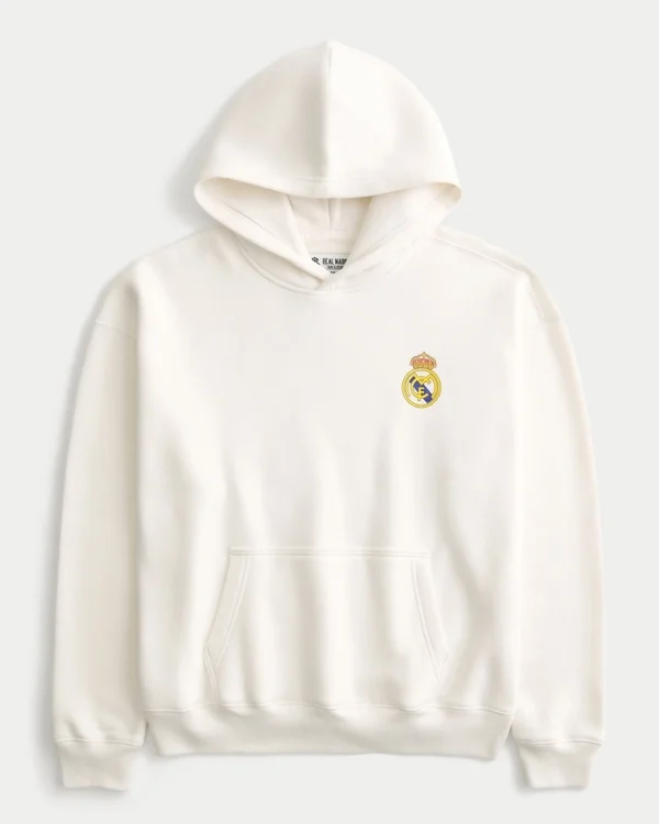 Boxy Real Madrid CF Grafik-Hoodie Boxy Real Madrid CF Grafik-Hoodie