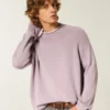 Boxy Roll-Neck Crew Sweater