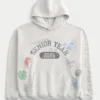 Boxy Senior Year 2026 Graphic Hoodie