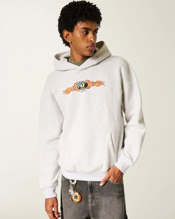 Boxy Shelby Cobra Graphic Hoodie Boxy Shelby Cobra Graphic Hoodie