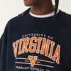 Boxy-Sweatshirt mit Grafik der University of Virginia Boxy-Sweatshirt mit Grafik der University of Virginia
