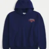 Boxy Syracuse University Orange Graphic Hoodie