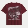 Boxy Texas A&M University Aggies Grafik-T-Shirt Boxy Texas A&M University Aggies Grafik-T-Shirt