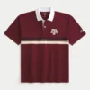 Boxy Texas A&M University Grafik-Polo