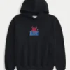 Boxy The Rock Graphic Hoodie Boxy The Rock Graphic Hoodie