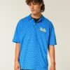 Boxy UCLA Graphic Polo