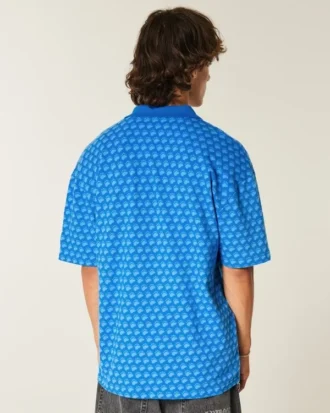 Boxy UCLA Graphic Polo