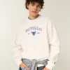 Boxy University at Buffalo Bulls Graphic Crew Sweatshirt