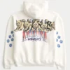 Boxy University of Arizona Wildcats Grafik-Hoodie