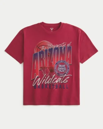 Boxy University of Arizona Wildcats Grafik-T-Shirt