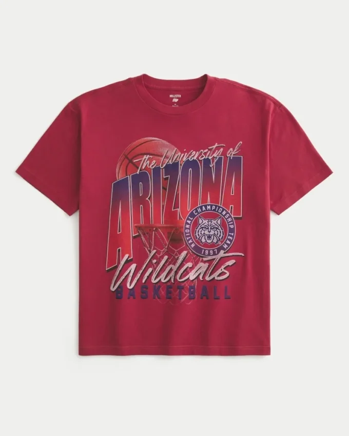 Boxy University of Arizona Wildcats Grafik-T-Shirt