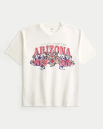 Boxy University of Arizona Wildcats Grafik-T-Shirt