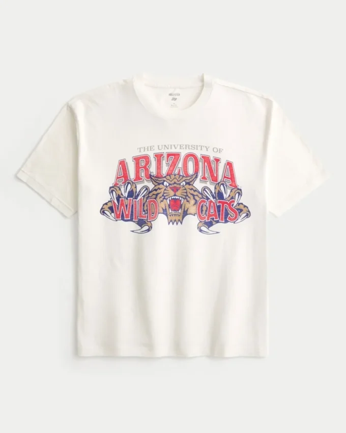 Boxy University of Arizona Wildcats Grafik-T-Shirt