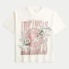 Boxy University of Arkansas Razorbacks Grafik-T-Shirt Boxy University of Arkansas Razorbacks Grafik-T-Shirt
