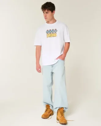 Boxy University of California, Los Angeles, Bruins Grafik-T-Shirt