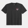 Boxy University of Cincinnati Bearcats Grafik-T-Shirt