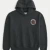 Boxy University of Houston Cougars Basketball Graphic Hoodie