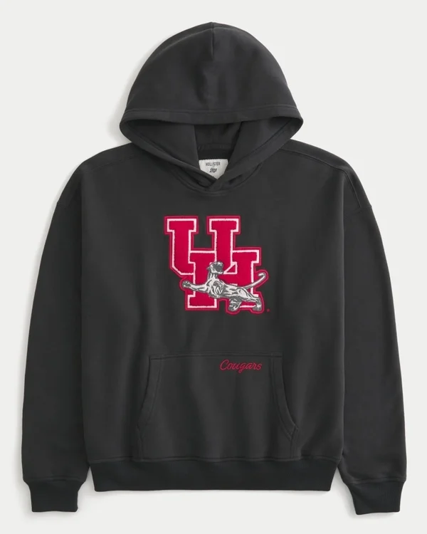 Boxy University of Houston Cougars Grafik-Hoodie Boxy University of Houston Cougars Grafik-Hoodie