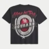 Boxy University of Houston Cougars Grafik-T-Shirt