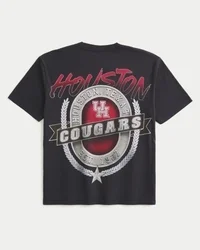 Boxy University of Houston Cougars Grafik-T-Shirt