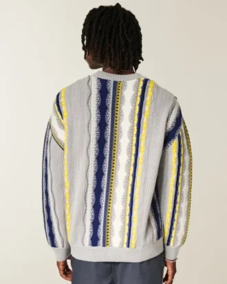 Boxy University of Michigan Wolverines Graphic Crew Sweater