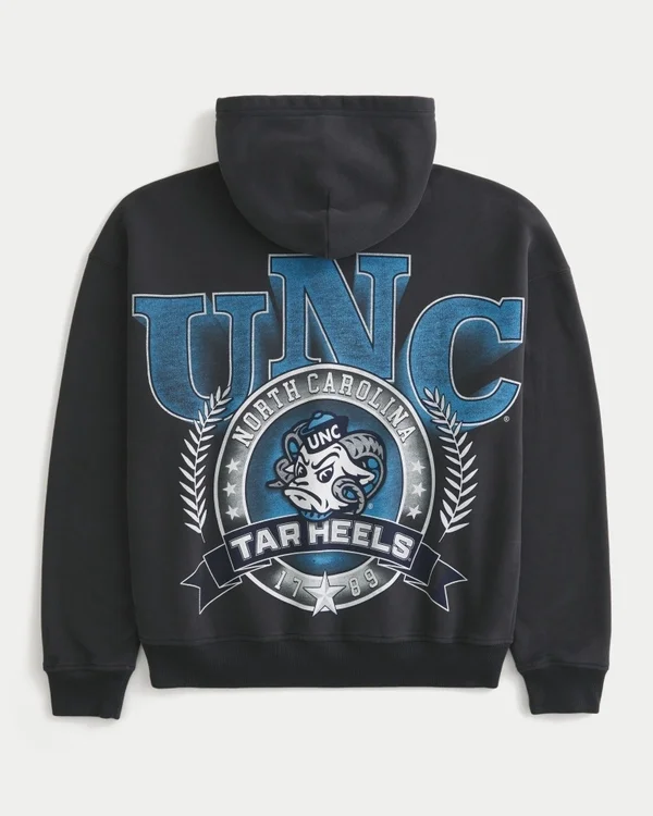Boxy University of North Carolina Tar Heels Grafik-Hoodie Boxy University of North Carolina Tar Heels Grafik-Hoodie