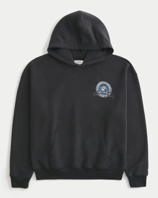 Boxy University of North Carolina Tar Heels Grafik-Hoodie Boxy University of North Carolina Tar Heels Grafik-Hoodie