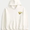 Boxy University of Oregon Ducks Grafik-Hoodie