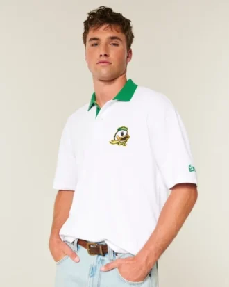 Boxy University of Oregon Ducks Grafik-Polo