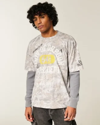 Boxy University of Oregon Ducks Grafik-T-Shirt