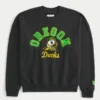 Boxy University of Oregon Ducks Graphic Crew Sweatshirt Boxy University of Oregon Ducks Graphic Crew Sweatshirt