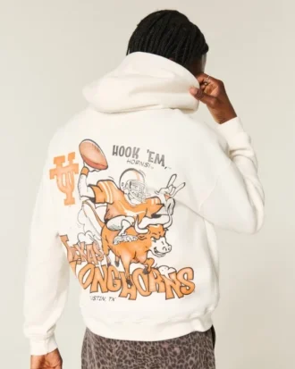 Boxy University of Texas at Austin Longhorns Grafik-Hoodie