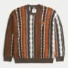 Boxy University of Texas at Austin Longhorns Graphic Crew Sweater