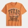 Boxy University of Texas Longhorns Grafik-T-Shirt