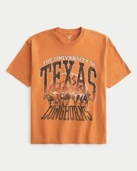 Boxy University of Texas Longhorns Grafik-T-Shirt Boxy University of Texas Longhorns Grafik-T-Shirt