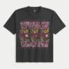 Boxy University of Utah Utes Graphic Tee