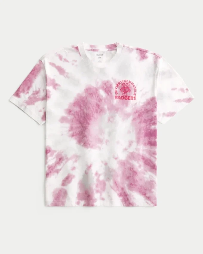 Boxy University of Wisconsin Badgers Graphic Tee