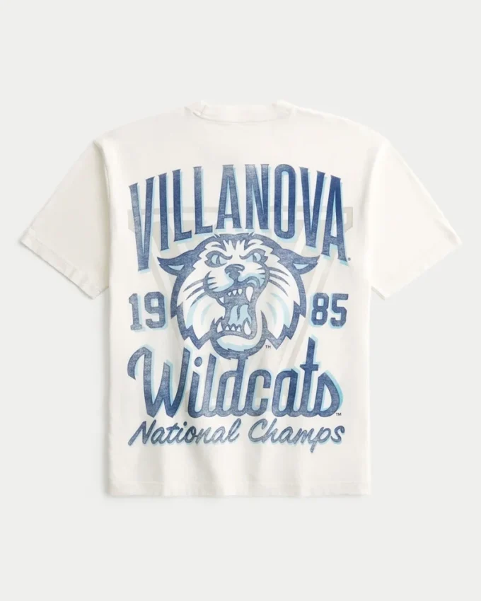 Boxy Villanova University Wildcats Grafik-T-Shirt