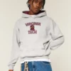 Boxy Virginia Tech Hokies Grafik-Hoodie