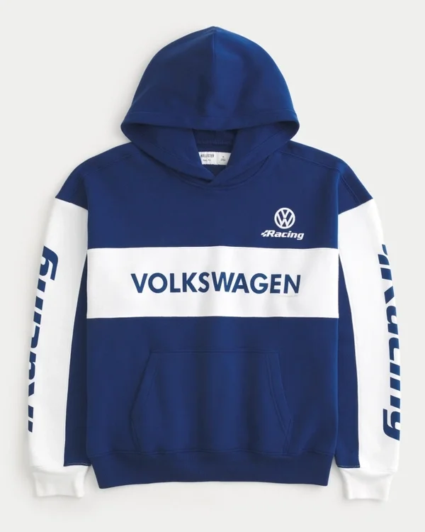 Boxy Volkswagen Racing Grafik-Hoodie Boxy Volkswagen Racing Grafik-Hoodie
