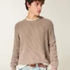 Boxy Washed Crew Sweater Boxy Washed Crew Sweater