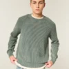 Boxy Washed Crew Sweater Boxy Washed Crew Sweater