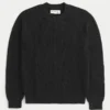 Boxy Washed Crew Sweater Boxy Washed Crew Sweater