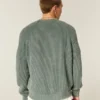 Boxy Washed Crew Sweater Boxy Washed Crew Sweater