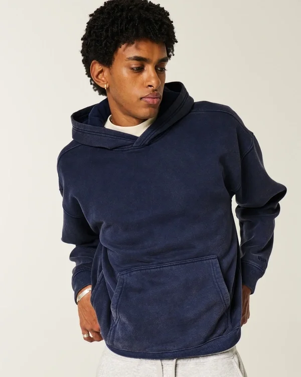 Boxy Washed Hoodie Boxy Washed Hoodie
