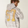 Boxy West Virginia University Mountaineers Graphic Camo Hoodie