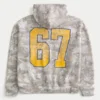 Boxy West Virginia University Mountaineers Graphic Camo Hoodie