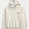 Boxy Yellowstone Graphic Hoodie